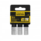 Image du produit : Jeu de douilles 1/4" 6 pans 8 - 9 - 10mm FATMAX - 3 pieces Stanley | FMMT17091-0