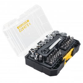 Coffret stakbox s - 1/4" - jeu de 37 pièces - FATMAX Stanley | FMMT19101-0