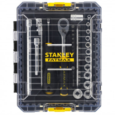 Coffret de douilles de sérrage stakbox m - 1/4" - jeu de 48 pièces - FATMAX Stanley | FMMT98101-0