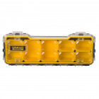 Image du produit : Organiseur Stanley étanche 8 compartiments amovibles - FATMAX - longueur 440 mm | FMST1-75781