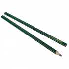 Image du produit : Crayon de macon 30cm corps vert - conditionnement 2 pièces Stanley | STHT0-72998