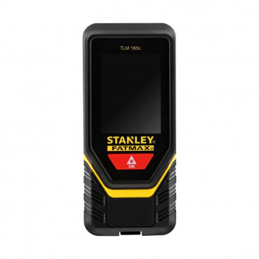 Mètre à ruban de chantier Stanley laser diy tlm165s bluetooth - 50 mètres - largeur 6 cm - Hauteur 10 cm - faisceau Faisceau rouge - longueur 3 cm | STHT1-77139