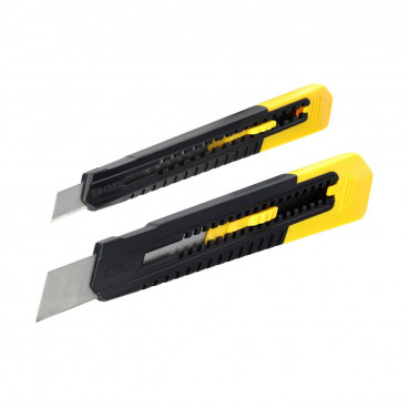 Lot de 2 cutters 9 et 18mm sm Stanley | STHT10202-0