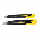 Image du produit : Lot de 2 cutters 9 et 18mm sm Stanley | STHT10202-0