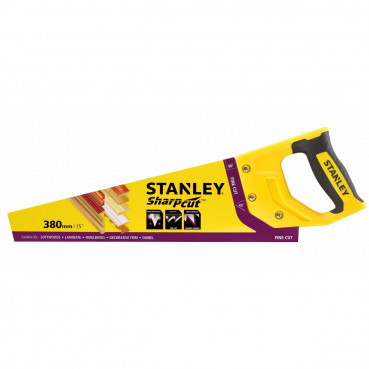 Scie égoïne Stanley sharpcut coupe fine 380mm | STHT20369-1