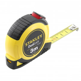 Mètre à ruban de chantier Stanley 3 mètres x 13mm tylon dual lock | STHT36802-1
