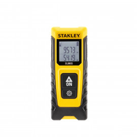 Mètre à ruban de chantier Stanley laser slm65 - 20 mètres - largeur 4 cm - Hauteur 12 cm - faisceau Faisceau rouge - longueur 2 cm | STHT77065-0