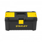 Image du produit : Boite caisse à outils vide Stanley classic line 40cm attache plastique - largeur 20.5 mm - Hauteur 19.5 mm - longueur 406 mm | STST1-75517