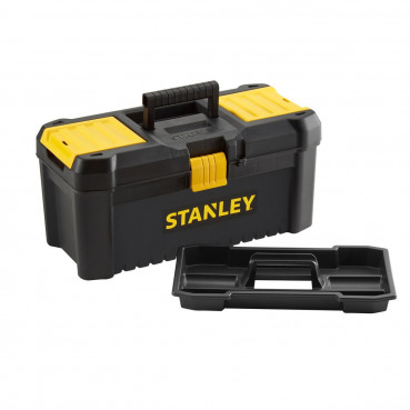 Boite caisse à outils vide Stanley classic line 40cm attache plastique - largeur 20.5 mm - Hauteur 19.5 mm - longueur 406 mm | STST1-75517