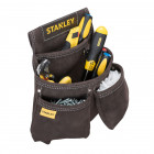 Image du produit : Porte - outils cuir simple - largeur 30 cm - Hauteur 33 cm - longueur 30 cm Stanley | STST1-80116