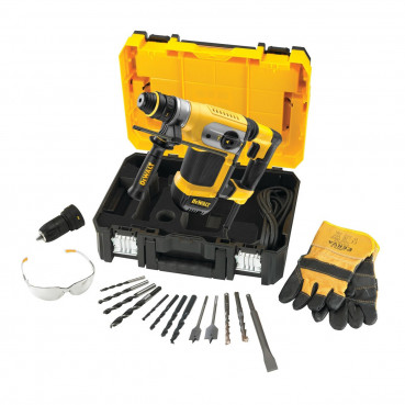 Perforateur Dewalt sds-plus 1000 Watts - 4.2 joules - 32mm 4kg | D25417KT-QS