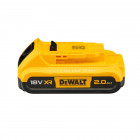 Image du produit : Batterie Dewalt - XR - sans fil - 18 Volts - 2Ah li-ion | DCB183-XJ