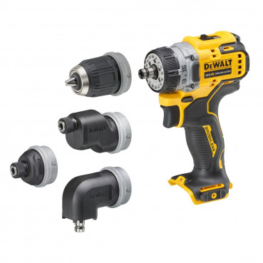 Perceuse visseuse Dewalt à têtes multiples - XR - sans fil - 12 Volts - brushless | DCD703NT-XJ