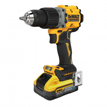 Perceuse visseuse Dewalt percussion compacte - XR - sans fil - 18 Volts - 5Ah li-ion brushless powerstack | DCD805H2T-QW