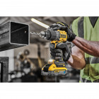 Image du produit : Perceuse visseuse Dewalt percussion compacte - XR - sans fil - 18 Volts - 5Ah li-ion brushless powerstack | DCD805H2T-QW