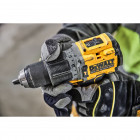 Image du produit : Perceuse visseuse Dewalt percussion compacte - XR - sans fil - 18 Volts - 5Ah li-ion brushless powerstack | DCD805H2T-QW