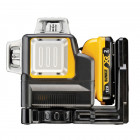 Image du produit : Laser Dewalt 3 x 360° 12 Volts - 2Ah li-ion - faisceaux verts - coffret | DCE089D1G-QW