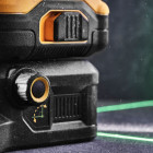 Image du produit : Niveau laser multi-lignes Dewalt 3 x 360° - XR - sans fil - 12Volts 18 Volts - faisceaux verts | DCE089NG18-XJ