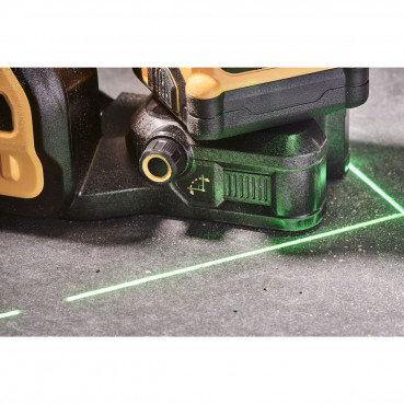 Niveau laser multi-lignes Dewalt 3 x 360° - XR - sans fil - 12Volts 18 Volts - faisceaux verts | DCE089NG18-XJ