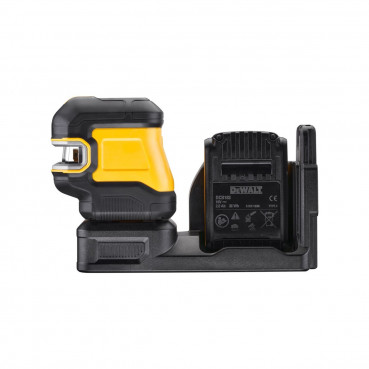 Niveau laser en croix Dewalt + 2 points - XR - sans fil - 12 Volts - 18 Volts - faisceau vert - 1 batterie 18 Volts - 2Ah | DCE822D1G18-QW