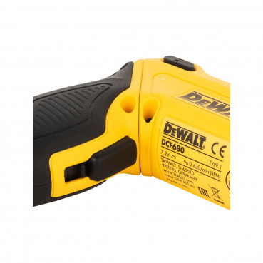 Tournevis électrique gyroscopique - XR - sans fil - 7.2 Volts - 1Ah li-ion - 2 batteries Dewalt | DCF680G2-QW