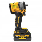 Image du produit : Boulonneuse à chocs Dewalt 3/8" - XR - sans fil - 18 Volts - 5Ah li-ion brushless | DCF923P2G-QW