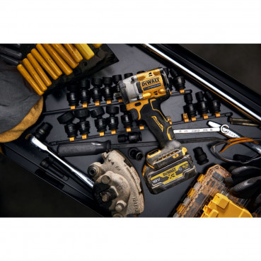 Boulonneuse à chocs Dewalt 3/8" - XR - sans fil - 18 Volts - 5Ah li-ion brushless | DCF923P2G-QW