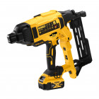 Image du produit : Agrafeuse Dewalt pour clôture - XR - sans fil - 18 Volts - 5Ah li-ion - 2 batteries Dewalt - coffret | DCFS950P2-QW