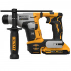 Image du produit : Perforateur Dewalt compact sds-plus - XR - sans fil - 18 Volts - 2Ah - 2 batteries Dewalt | DCH172D2-QW