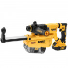 Image du produit : Perforateur - burineur Dewalt Dewalt sds-plus - XR - sans fil - 18 Volts - 5Ah li-ion brushless | DCH263P1-QW