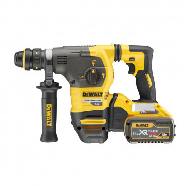 Perforateur Dewalt sds-plus - XR - sans fil - Flexvolt 54 Volts - 3Ah li-ion brushless 3.5 joules - 2 batteries Dewalt | DCH334X2-QW