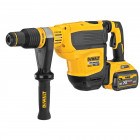 Image du produit : Perforateur burineur Dewalt - XR - sans fil - Flexvolt 54 Volts - sds-max 45mm - 2 x 3Ah | DCH614X2-QW