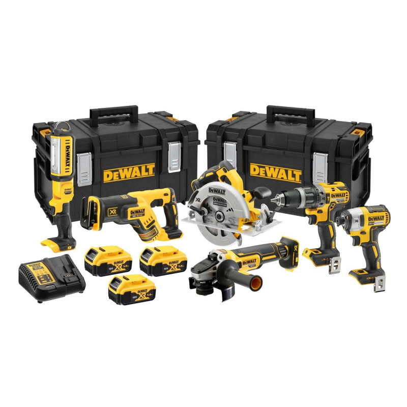 Kit d'outils compact brushless - XR - sans fil - 18 Volts - 6 pièces Dewalt | DCK623P3-QW