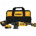 Image du produit : Polisseuse orbitale Dewalt - XR - sans fil - 18 Volts - 5Ah li-ion brushless - diamètre 125mm | DCM848P2-QW