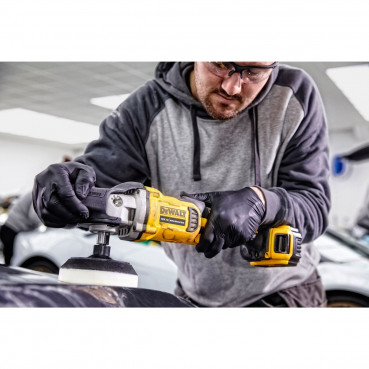 Polisseuse rotative Dewalt - XR - sans fil - 18 Volts - 5Ah li-ion brushless - diamètre 180mm | DCM849P2-QW