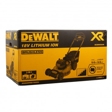 Tondeuse Dewalt double batterie - XR - sans fil - 18 Volts - brushless (sans batterie) | DCMW564N-XJ