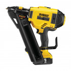 Image du produit : Cloueur de sabot de charpente - XR - sans fil - 18 Volts - 5Ah li-ion brushless - 2 batteries Dewalt - coffret | DCN693P2-QW