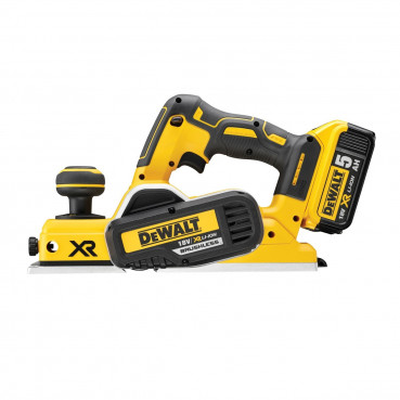 Rabot Dewalt - XR - sans fil - 18 Volts - 5Ah li-ion brushless - 2 batteries Dewalt - coffret TSTAK | DCP580P2-QW