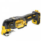 Image du produit : Multi-cutter Dewalt sans-fil découpeur-ponceur multifonctions18 Volts - brushless - 3 vitesses | DCS356NT-XJ