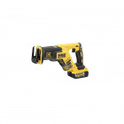 Image du produit : Scie sabre Dewalt compact - XR - sans fil - 18 Volts - 5Ah li-ion brushless - 2 batteries Dewalt - coffret TSTAK | DCS367P2-QW