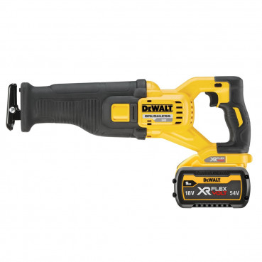 Scie sabre Dewalt 2.0 - XR - sans fil - Flexvolt 54 Volts - 2 batteries Dewalt 3Ah li-lon brushless | DCS389X2-QW