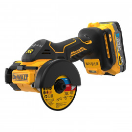 Meuleuse Dewalt 76mm - XR - sans fil - 18 Volts - 1.7Ah li-ion brushless | DCS438E2T-QW