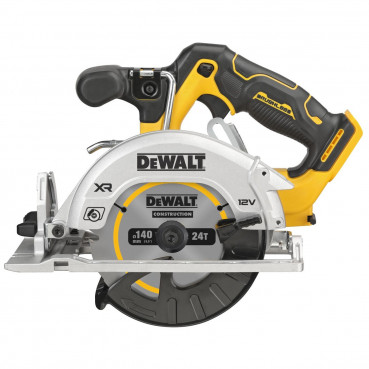 Scie circulaire Dewalt 140mm - XR - sans fil - 12 Volts - brushless - sans batterie ni chargeur | DCS512N-XJ