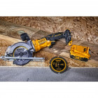 Image du produit : Scie circulaire Dewalt - XR - sans fil - 18 Volts - 5Ah li-ion brushless 115mm | DCS571P2-QW