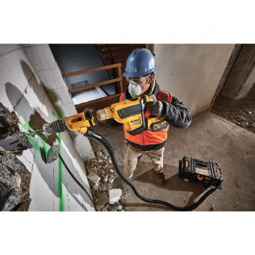 Aspirateur Dewalt TSTAK - XR - sans fil - Flexvolt 54 Volts - 2Ah li-ion brushless eau et poussières classe M | DCV586MT2-QW