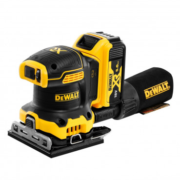 Ponceuse Dewalt 1/4 de feuille - XR - sans fil - 18 Volts - brushless - 2 batteries Dewalt 5Ah | DCW200P2-QW