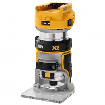 Affleureuse Dewalt - XR - sans fil - 18 Volts - BL 6-8mm | DCW600N-XJ