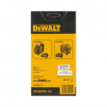 Cellule de détection pour laser en croix et laser de chantier multilignes - vert Dewalt | DE0892G-XJ