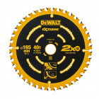 Image du produit : Lame Dewalt pour scie circulaire portative extrême, 165 x 20mm - 40 dents | DT10301-QZ