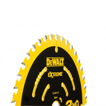 Lame Dewalt pour scie circulaire portative extrême, 165 x 20mm - 40 dents | DT10301-QZ